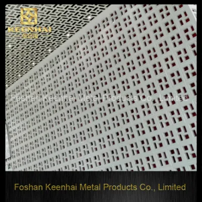 복도 장식용 매달린 금속 알루미늄 그리드 천장(KH